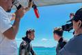 Live Ocean's Blair Tuke is interviewed after diving on his playground in the Bay of Islands and seeing the extent of the Caulerpa invasion © ONE News