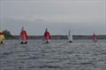 Arwen Fflur and Hatty Connolly lead Tom Gillard and Rach Gray - RYA Female Scorpion Project sailors attend the Nationals at Penzance © RYA Female Scorpion Project