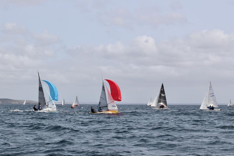 Tim Evans and Millie Irish - RYA Female Scorpion Project sailors attend the Nationals at Penzance - photo © RYA Female Scorpion Project