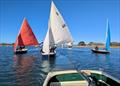 Scow fleet during the Keyhaven Yacht Club Rum Race &copy; Mark Jardine