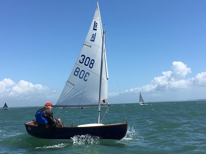 Lymington River Scow Travellers at Keyhaven photo copyright Karl Thorne taken at Keyhaven Yacht Club and featuring the Scow class