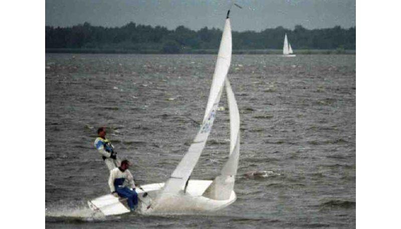 Not a class that was well known in the UK, the Flipper Scow was popular elsewhere with over 3000 boats registered photo copyright Yachts & Yachting taken at  and featuring the Scow class