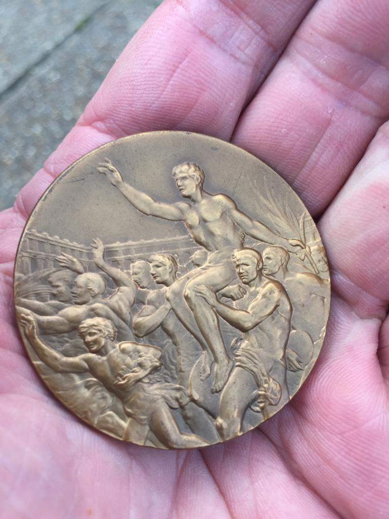 12sqM Sharpie Europeans - the bronze medal won by 'Chuckles' durin the 1956 Olympics - photo © James Case