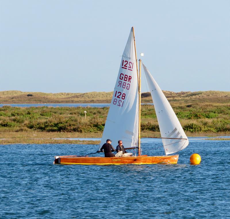 Sharpie sailing at Overy Staithe Sailing Club photo copyright Jennie Clark taken at Overy Staithe Sailing Club and featuring the Sharpie class