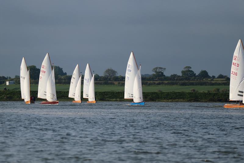 Sharpie open meeting at Overy Staithe photo copyright Ellie Clark taken at Overy Staithe Sailing Club and featuring the Sharpie class
