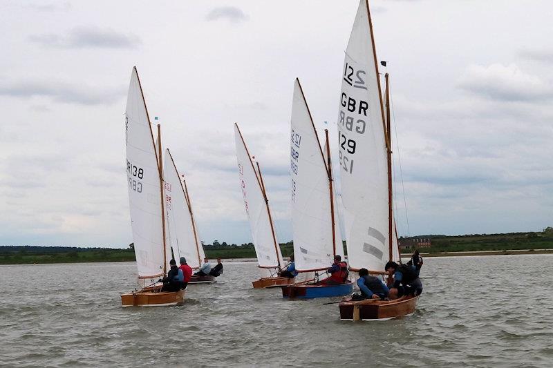 Sharpie open meeting at Overy Staithe photo copyright Ellie Clark taken at Overy Staithe Sailing Club and featuring the Sharpie class