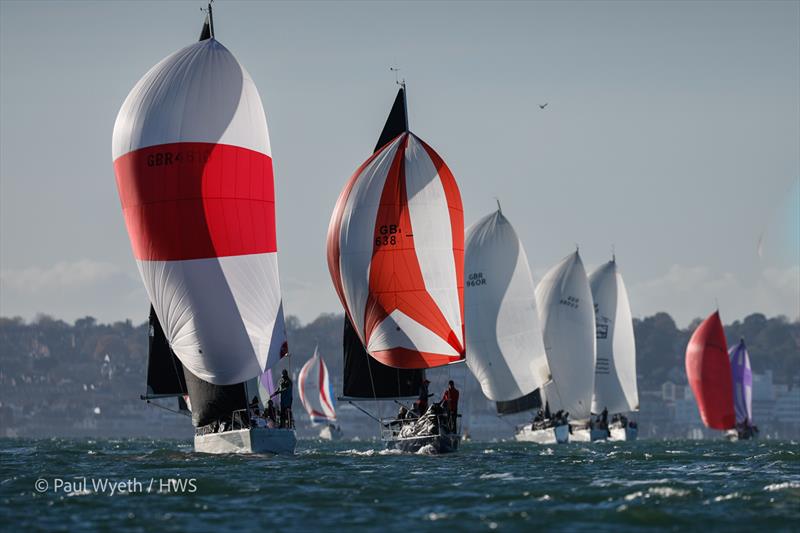 Stan the Boat - Hamble Winter Series 2025 Race Week 8 photo copyright Paul Wyeth / www.pwpictures.com taken at Hamble River Sailing Club and featuring the Sigma 33 class
