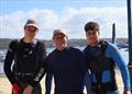Aristocrat Team Coby Napper, Daryl Milham. Liam Karunaratne © Manly Skiffs