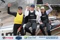 National Champion Skipper Joel Beashel with Trent Barnabas, Rob Napper © Manly Skiffs