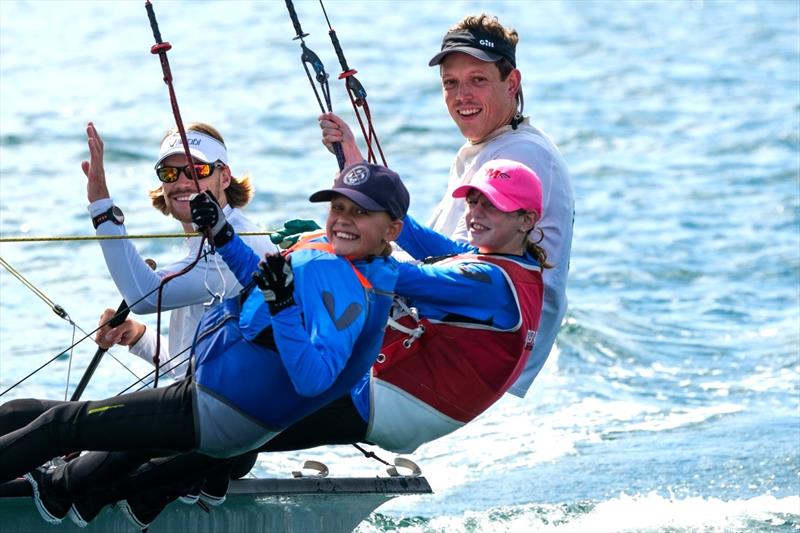 Swap Day participants photo copyright Sprott Media taken at Manly 16ft Skiff Sailing Club and featuring the 16ft Skiff class