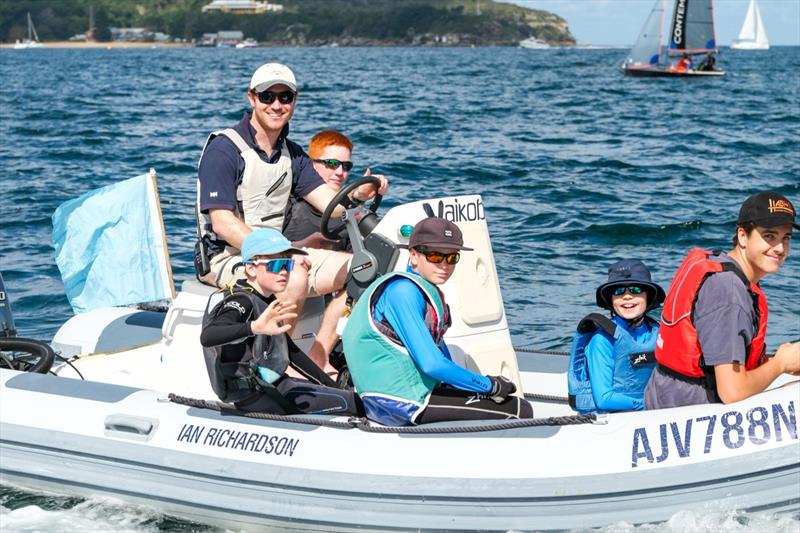 Swap Day participants photo copyright Sprott Media taken at Manly 16ft Skiff Sailing Club and featuring the 16ft Skiff class