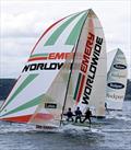 UK's Rockport and USA's Emery Worldwide at the 1999 Giltinan Championship © Bob Ross