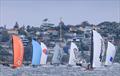 Downwind dash - Queen of the Waves & 18ft Skiff Club Championship Race 13 &copy; SailMedia