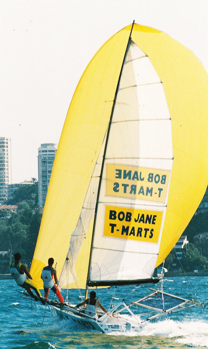 Bob Jane T-Marts-2Day FM, skippered by Michael Spies in the 1989,90 and 91 worlds - photo © Frank Quealey