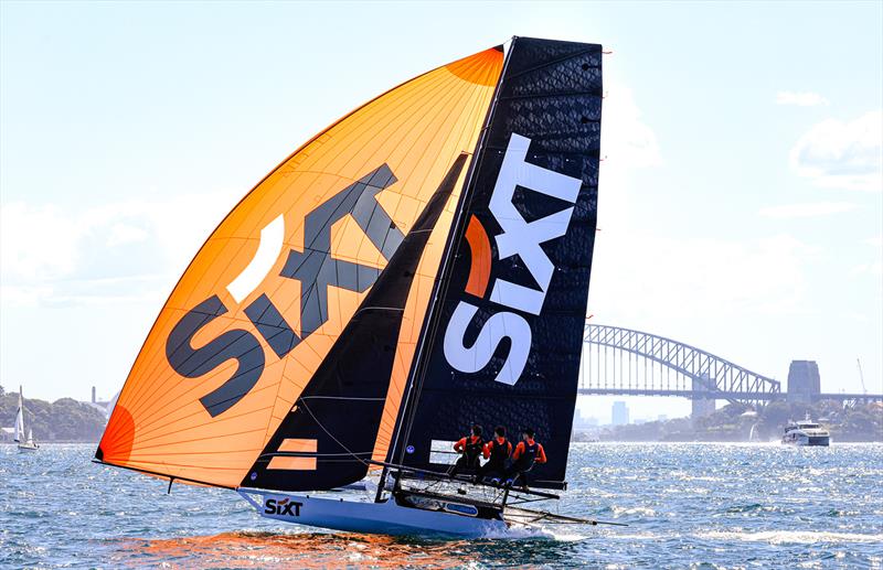 Sixt in action on Sydney Harbour - photo © SailMedia