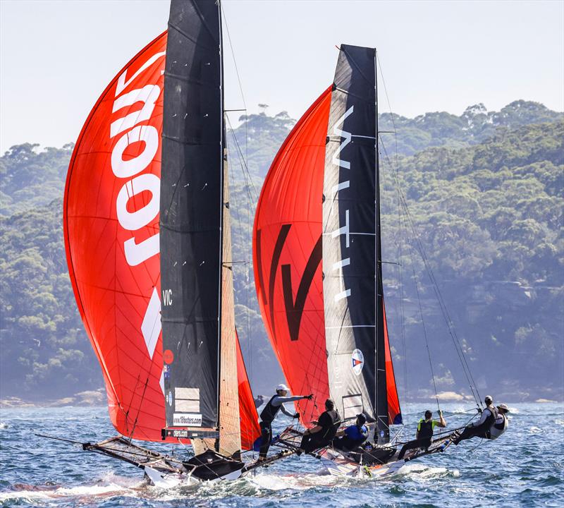 Team Vic racing against new team mate Brisbane 18s at the 2025 Giltinan Championship - photo © SailMedia