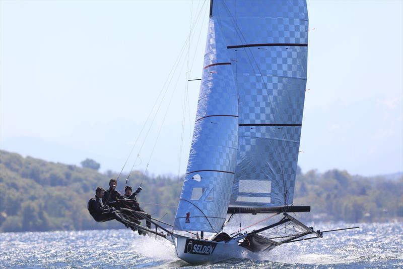 Christian Fries 18ft Skiff Grand Prix at Lake Ammersee, Germany - photo © Diessner-Segel-Club / Jagoo Pravesh