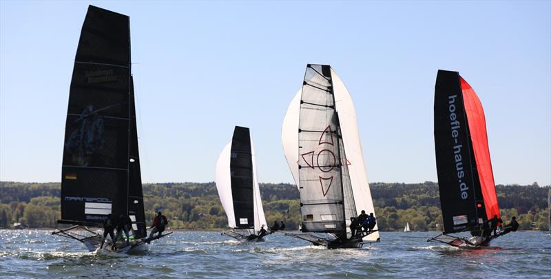 Christian Fries 18ft Skiff Grand Prix at Lake Ammersee, Germany - photo © Diessner-Segel-Club / Jagoo Pravesh