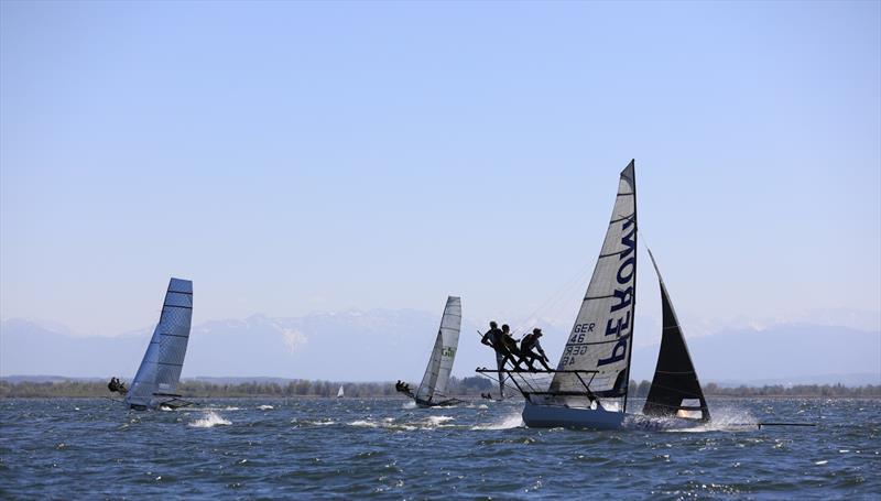 Christian Fries 18ft Skiff Grand Prix at Lake Ammersee, Germany - photo © Diessner-Segel-Club / Jagoo Pravesh