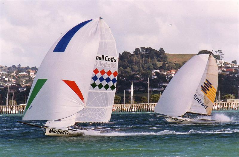 Mitchell Cotts leads Entrad in Auckland - photo © Archive