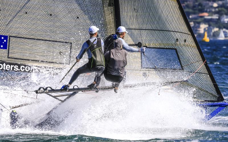 Yandoo's crew in action at the Giltinan worlds - photo © SailMedia