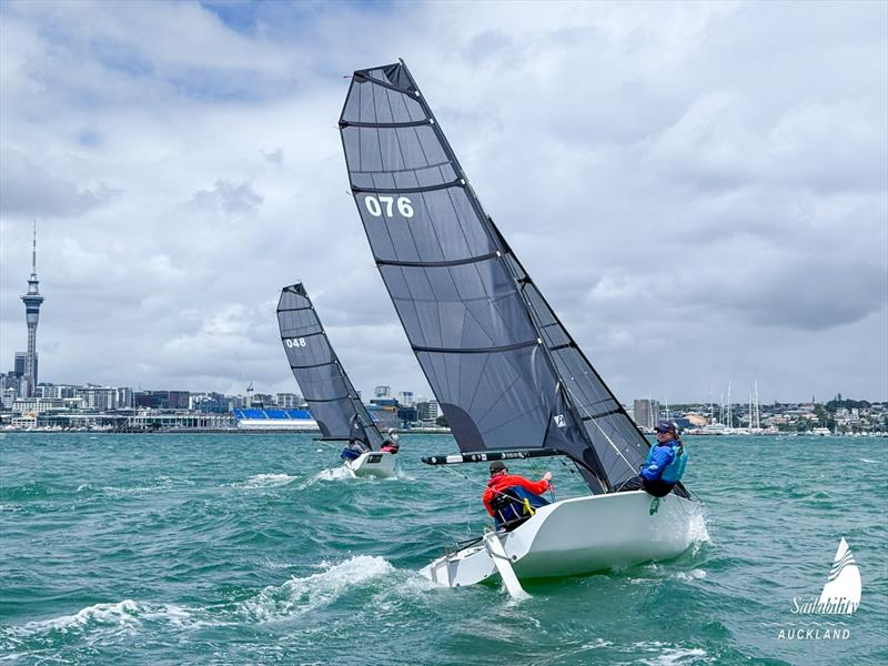 SKUD 18 International Regatta - photo © Sailability Auckland