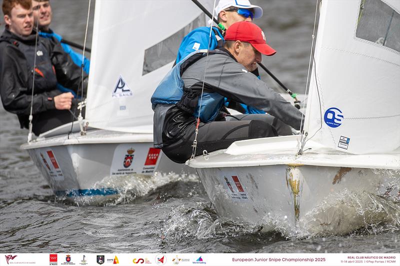 2025 European Youth Snipe Championship day 3 photo copyright Pep Portas / RCNM taken at Real Club Náutico de Madrid and featuring the Snipe class