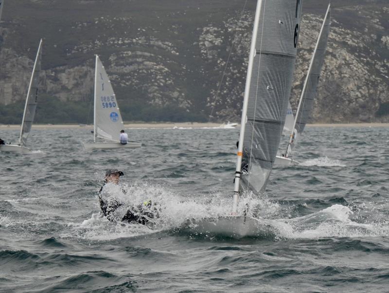 Fergus Barnham on day 4 of the Solo Nationals at Abersoch - photo © Will Loy