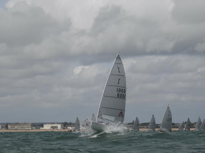 Oliver Davenport leads the Super Series photo copyright Will Loy taken at  and featuring the Solo class