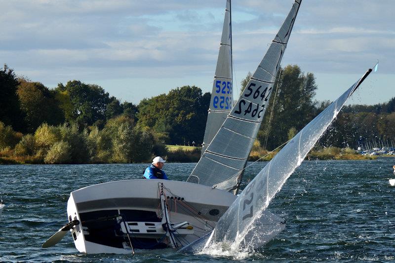 Sail washing - Superspars Solo Inland Championship at Northampton photo copyright Will Loy taken at Northampton Sailing Club and featuring the Solo class