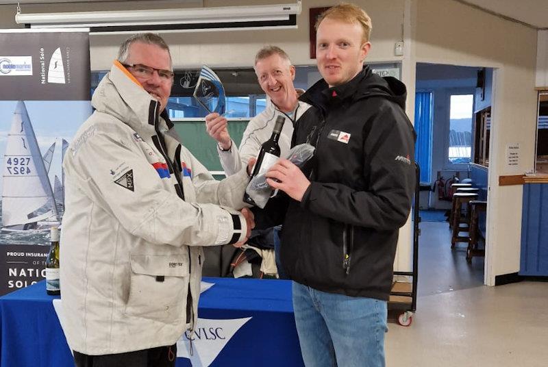 Oliver Davenport takes second in the Solo Winter Championship at Chew photo copyright Will Loy taken at Chew Valley Lake Sailing Club and featuring the Solo class