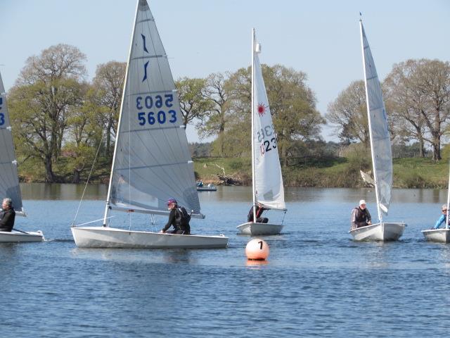 Border Counties Midweek Sailing Series at Nantwich photo copyright Brian Herring taken at Nantwich & Border Counties Sailing Club and featuring the Solo class