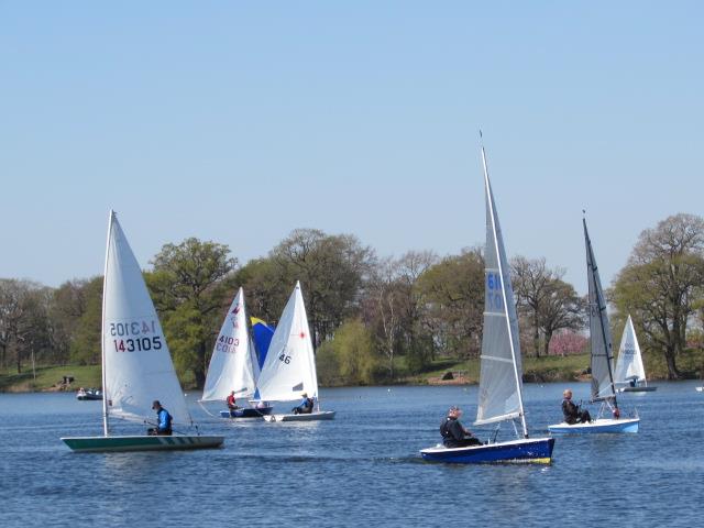 Border Counties Midweek Sailing Series at Nantwich photo copyright Brian Herring taken at Nantwich & Border Counties Sailing Club and featuring the Solo class