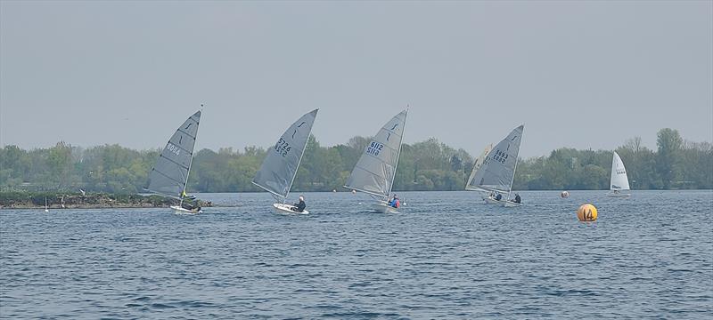 Burghfield Solo Open photo copyright Dario Marangio taken at Burghfield Sailing Club and featuring the Solo class