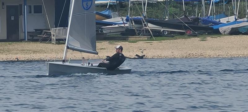 Burghfield Solo Open photo copyright Dario Marangio taken at Burghfield Sailing Club and featuring the Solo class