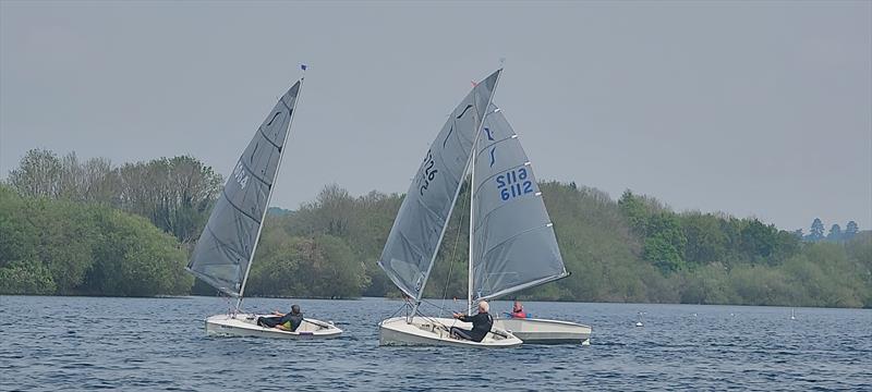Burghfield Solo Open photo copyright Dario Marangio taken at Burghfield Sailing Club and featuring the Solo class