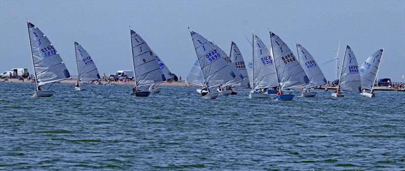 Marine Lake Run during the West Kirby Solo Open photo copyright Alan Jenkins / WKSC taken at West Kirby Sailing Club and featuring the Solo class