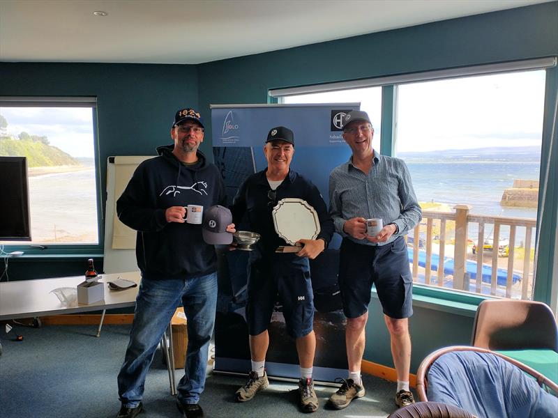 Prize winners in the HD Sails Scottish Solo Championship at Chanonry Sailing Club - photo © Mike Wilson