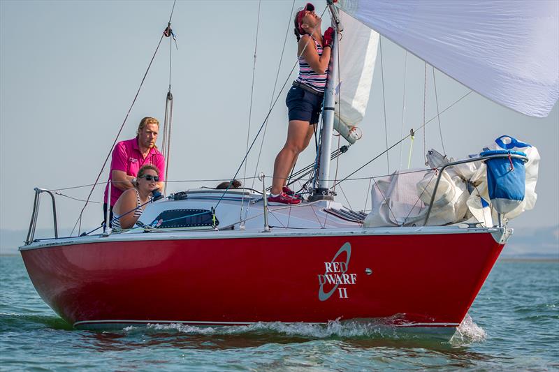 Red Dwarf II - Medway Yacht Club Keelboat Regatta photo copyright Paul Babbington taken at Medway Yacht Club and featuring the Sonata class