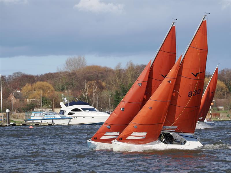 Squib Broadland Regatta - photo © Chris Jordan