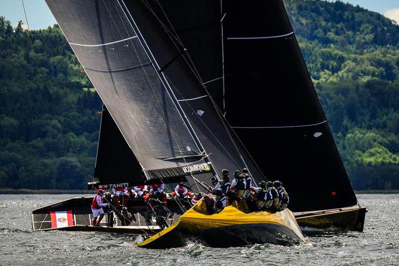 Tahiti cross ahead of Mozambique on SSL Gold Cup Africa and Oceania Qualifier Day 2 - photo © Martina Orsini / SSL Gold Cup