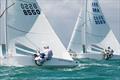 Paul Cayard and Frithjof Kleen battle with Robert Scheidt & Austin Sperry during the 99th Bacardi Cup &copy; Anna Suslova