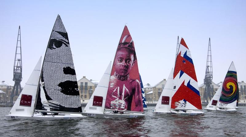 Fine Art Sails inaugural UK Championship Regatta early in 2013 photo copyright Fine Art Sails taken at  and featuring the Star class