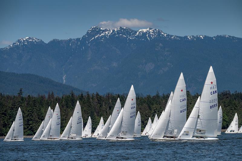 2023 Star North American Championship - Final Day photo copyright Jim Davie taken at Royal Vancouver Yacht Club and featuring the Star class