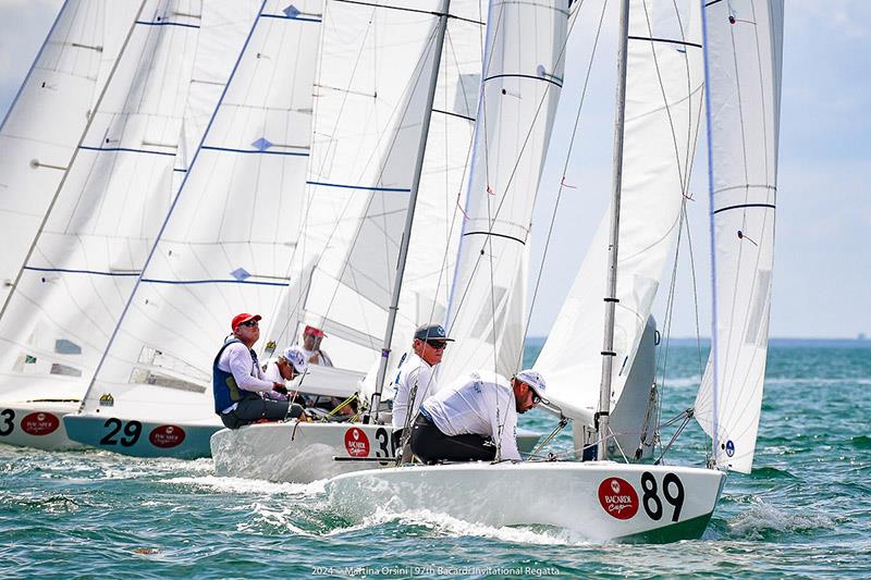 Star - Eric Doyle / Payson Infelise in race 5  - 97th Bacardi Cup photo copyright Martina Orsini taken at Coral Reef Yacht Club and featuring the Star class