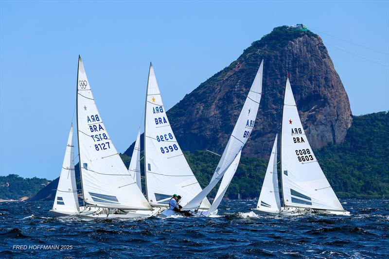 2025 South American Championship - Day 2 photo copyright International Star Class / Fred Hoffman taken at Iate Clube do Rio de Janeiro and featuring the Star class