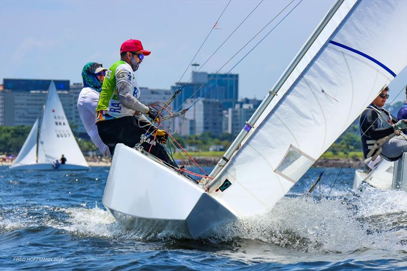 2025 South American Championship day 4 photo copyright International Star Class / Fred Hoffman taken at Iate Clube do Rio de Janeiro and featuring the Star class