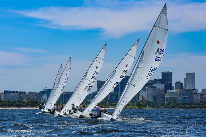 2025 South American Championship day 4 photo copyright International Star Class / Fred Hoffman taken at Iate Clube do Rio de Janeiro and featuring the Star class