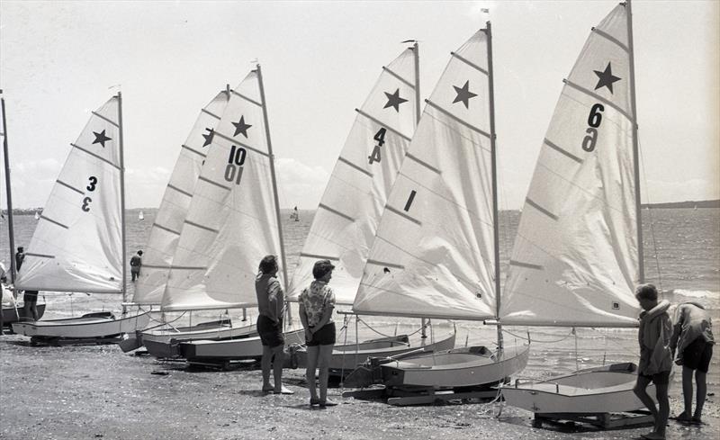 The Glendowie Boating Club's six new Starlings at Kohimaramara YC - Des Townson, A sailing legacy  photo copyright John Peet taken at  and featuring the Starling class