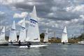Race 3 under way at the Up River Streaker Open © Rob Bodman
